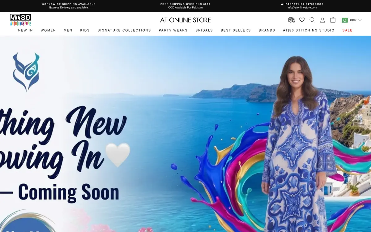 AT Online Stores storefront