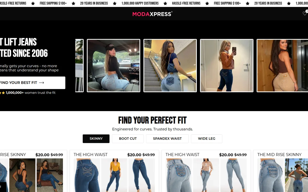 Moda Xpress storefront