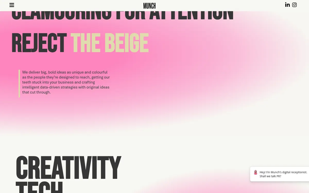 Munch PR — PR Agency