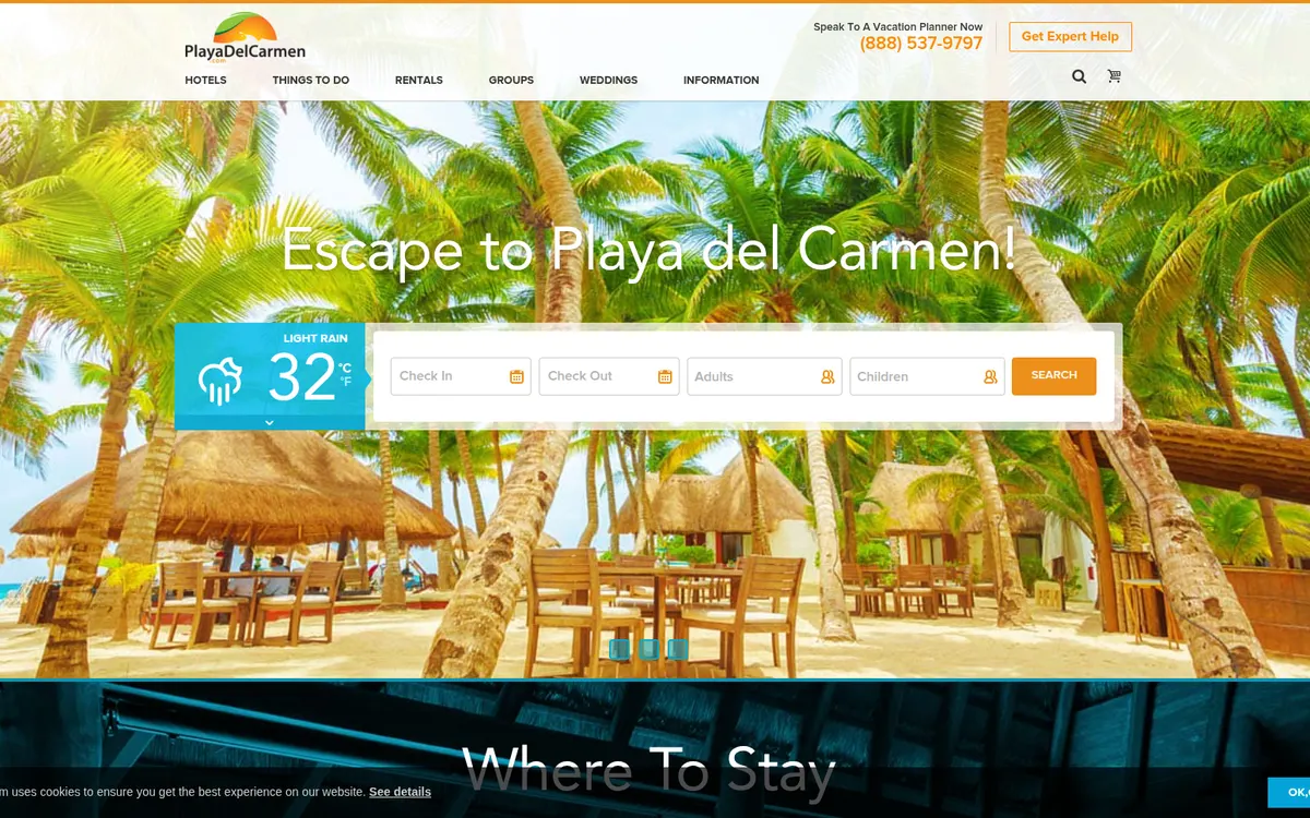 Playa del Carmen — Booking Platform
