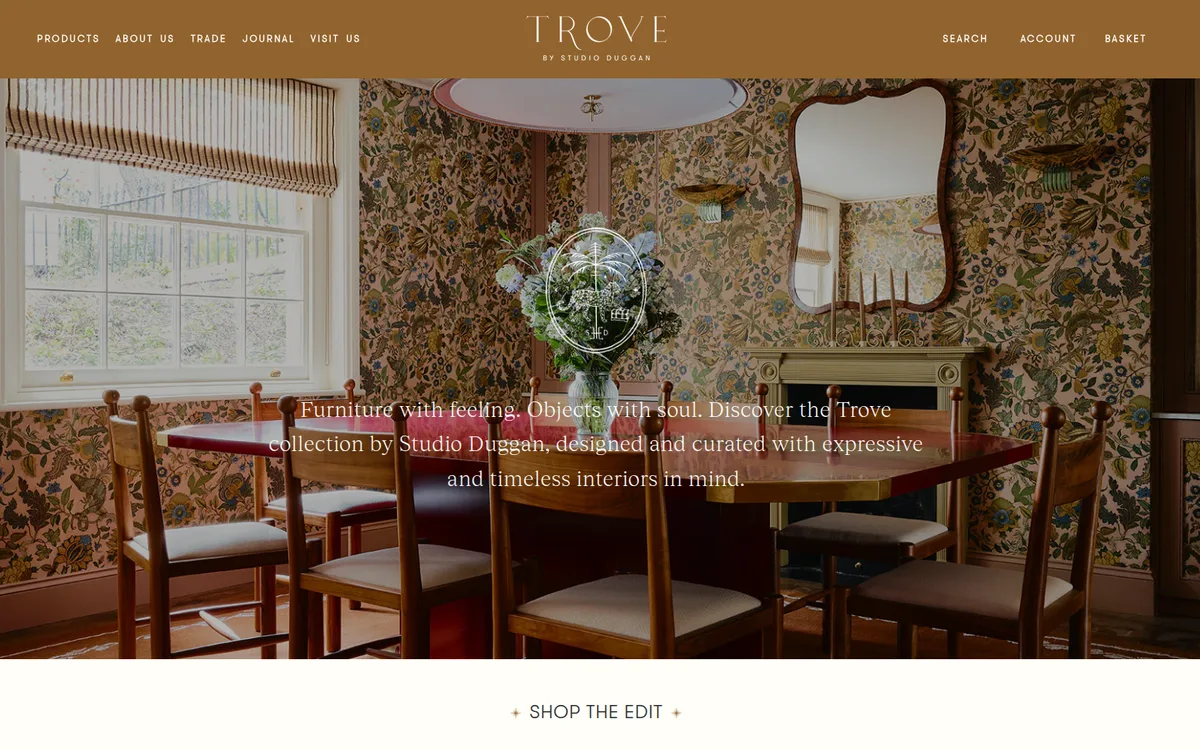 The Trove storefront